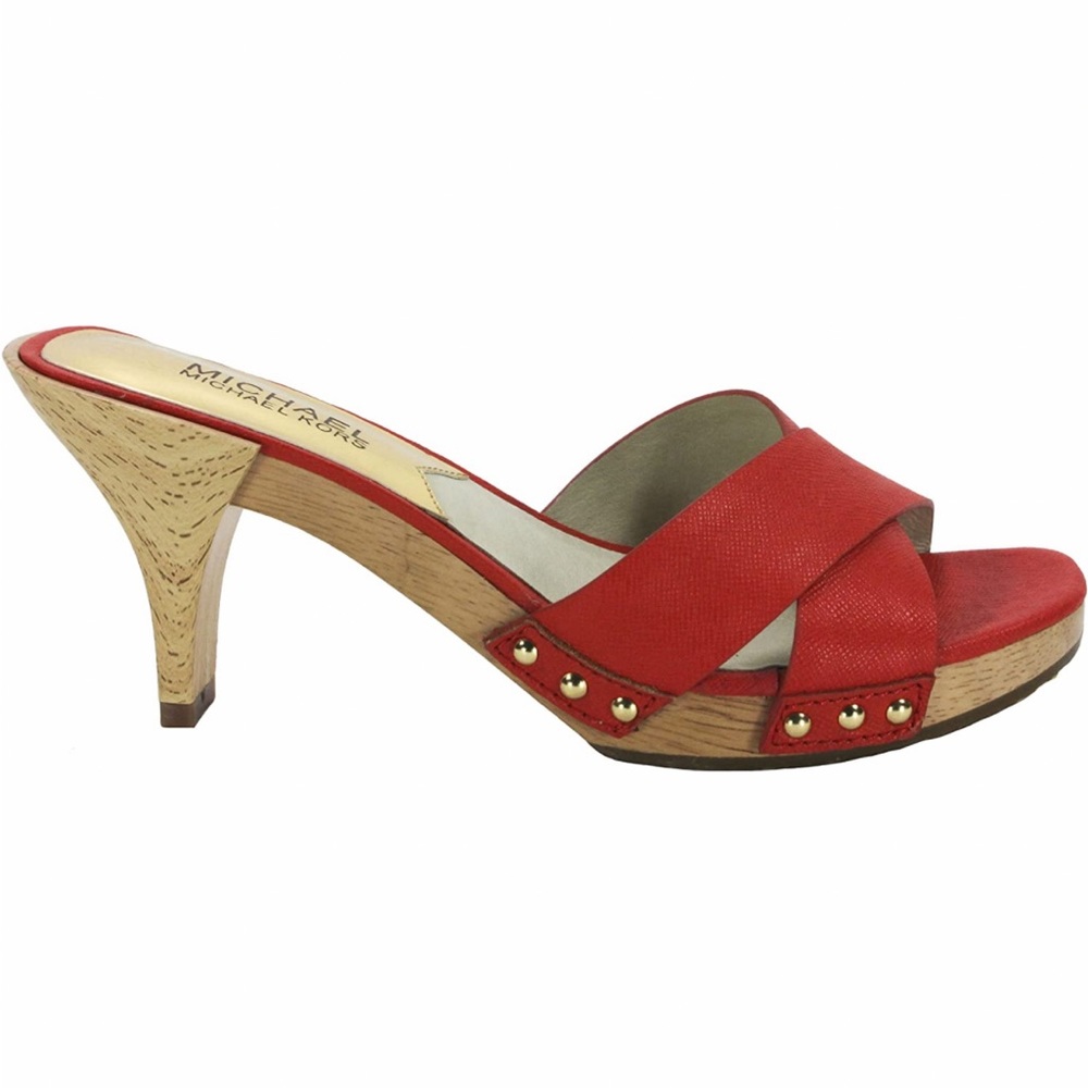 MICHAEL KORS: NWOT Amelie Mandarin Mule Sandal Woman - Size 6